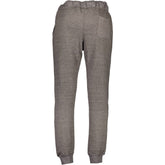 Gianmarco Venturi Gray Cotton Pant